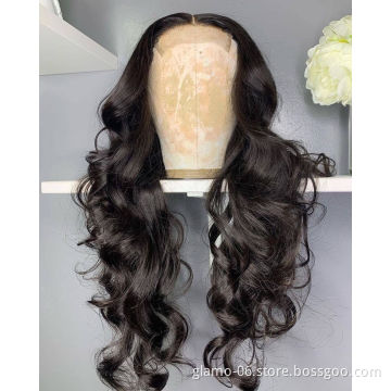 free sample HD swiss lace frontal wig super long cambodian full lace wig virgin remy human hair wigs